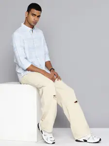 Levis Pure Cotton Slim Fit Checked Casual Shirt