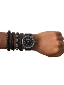 Skechers Men SETS Analogue Watch and Bracelets SR9118