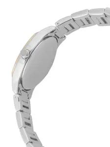 Daniel Klein Women Patterned Dial & Stainless Steel Bracelet Style Straps Analogue Watch DK.1.13866-4