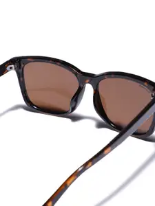 Fastrack Women Rectangle Sunglasses with UV Protected Lens P474BR2V