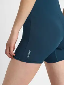 Speedo Women Endurance+ Sleeved Myrtle U-Back Legsuit With Removable Bra Pads