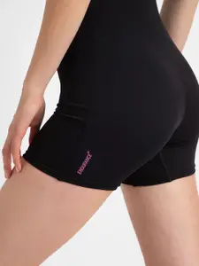 Speedo Women Endurance+ Sleeved Myrtle U-Back Legsuit With Removable Bra Pads