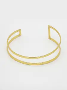 DressBerry Women Gold-plated Western Cuff Bracelet