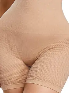 PLUMBURY Seamless High Waist Tummy Tucker & Thigh Shapewear