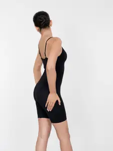 Shapercult Women Premium Snatched Mid Thigh Bodysuit
