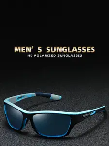 FUNGLASSES Men Sport Sunglasses with Polarized and UV Protected Lens
