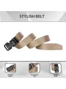 LOOPA Men Set Of 2 Textured Formal Belt