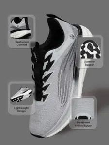 CULT Men Stormer Textile Lace-Up Running Shoes