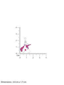 GIVA 925 Silver Rhodium-Plated Fairy Unicorn Kid's Pendant with Chain