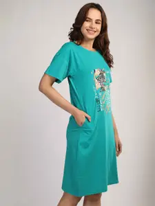 Duchess Women Loose Fit Maternity Mom T-Shirt Nightdress