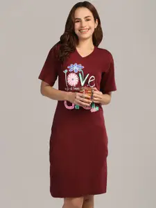Duchess Loose Fit Maternity Mom T-Shirt Nightdress