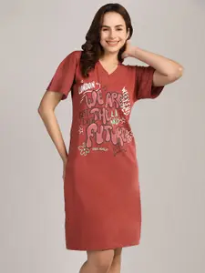 Duchess Women Loose Fit Maternity Mom T-Shirt Nightdress