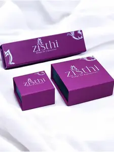 Zisthi 925 Sterling Silver Cubic Zirconia Studded Pendants