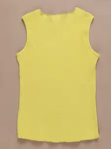 Purple United Kids Striped Cotton Tank Top