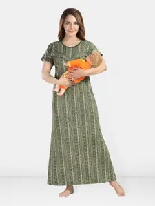 Be You Printed Maxi Nightdress