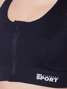 PLUMBURY Full Coverage Lightly Padded Workout Bra