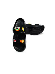 FABBMATE Girls Printed Waterproof Sliders