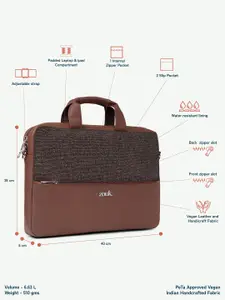 ZOUK Unisex Bristel Arin Laptop Bag