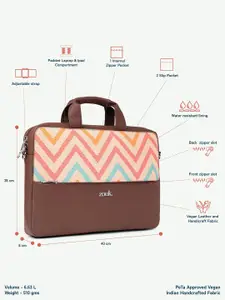 ZOUK Unisex Arin WavBeach Laptop Bag