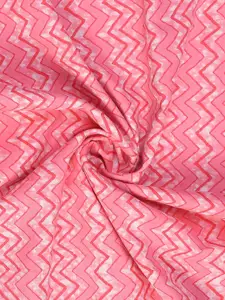 Biba Floral Printed Pure Cotton Unstitched Dress Material