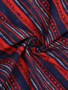 Biba Floral Printed Pure Cotton Unstitched Dress Material