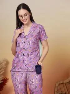 ETC Women Printed Night suit