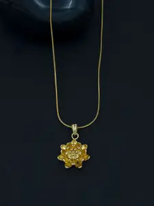 ARTKLIM Stainless Steel Gold-Plated Pendant