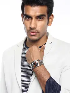 Fastrack Men Brown Dial Watch NE1478SM02