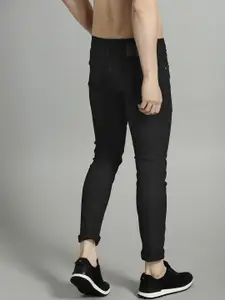 Roadster Men Black Skinny Fit Mid-Rise Clean Look Stretchable Jeans