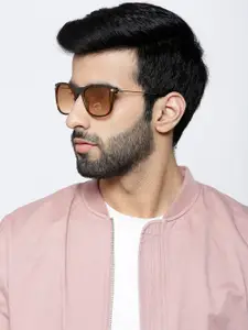 Fastrack Men UV Protected Square Sunglasses NBC087BR4