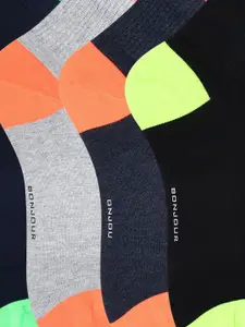 Bonjour Men Set of 4 Multicoloured Socks