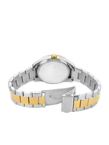 GIORDANO Women Silver-Toned Analogue Watch 2931-44