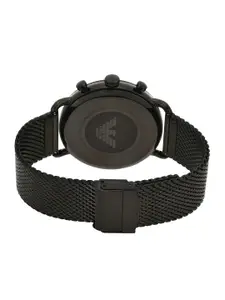 Emporio Armani Men Black Analogue Watch AR11142