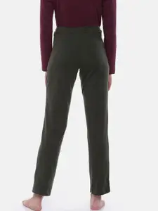 Enamor Women Mid-Rise Straight Leg Lounge Pants