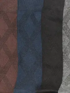 Supersox Assorted Men Pack of 5 Above Ankle-Length Socks