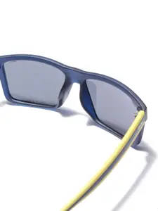 INVU Men Rectangle Sunglasses with UV Protected Lens 7960261