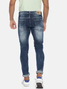SPYKAR Men Blue Super Skinny Fit Low-Rise Jeans