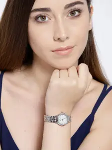 Emporio Armani Women Off-White Analogue Watch AR1803I_OR1