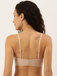 Wacoal Beige Solid Non-Wired Lightly Padded Everyday Bra