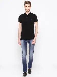 SPYKAR Men Blue Rover Slim Fit Low-Rise Clean Look Stretchable Jeans