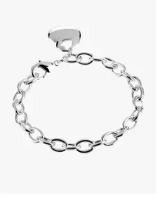 Peora Silver-Toned Brass Cuff Bracelet