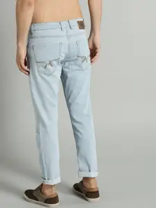 The Roadster Lifestyle Co Men Blue Slim Tapered Fit Mid-Rise Clean Look Stretchable Jeans