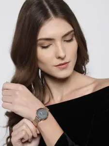 French Connection Women Charcoal Grey Analogue Watch FC1317RGM