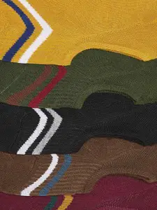 Camey Kids Pack of 5 Multicoloured Shoe Liners