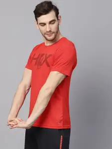 HRX by Hrithik Roshan Men Red Rapid dry Running T-shirt