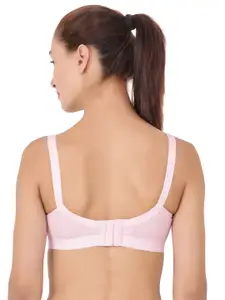 Floret Pack of 2 Non-Padded Non-Wired Full Coverage Cotton Bras with All Day Comfort