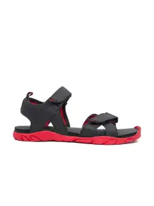 Asian Men Black Sports Sandals
