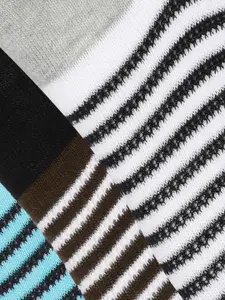 Mast & Harbour Men Pack of 4 Striped Shoeliners