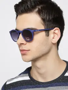 Fastrack Men Oval Sunglasses NBP383BK10