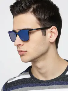 Fastrack Men Mirrored Square Sunglasses U007GR2